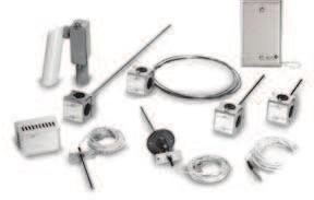of compatible sensors and transducers.