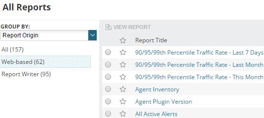 You can run an ad-hoc report, or schedule reports to be sent to you automatically, as a PDF, a web page, or email.