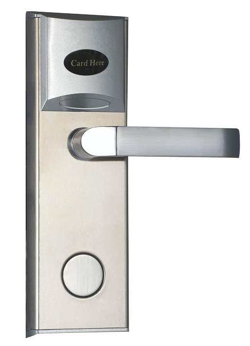 LH1000/LH2600 Hotel Door Lock Hotel locks are equipped with advanced 13.56 MHZ Mifare-1 card technology with American standard mortise with 5 latches.