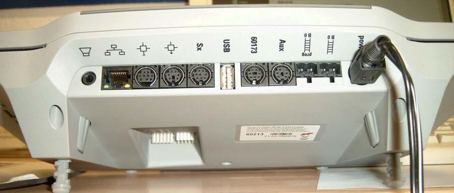 boosters (closer to the middle). The Central Station s connections reading from bottom to top are: Power input - a cable is provided with the Station for this socket.
