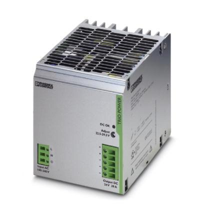 Extract from the online catalog TRIO-PS/1AC/24DC/20 Order No.: 2866381 DIN rail power supply unit, primary-switched mode, 1-phase, output: 24 V DC / 20 A Commercial data EAN 4046356046664 Pack 1 pcs.