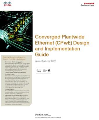Ethernet (CPwE) Application