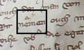 1405 LATIN SMALL LETTER E WITH LATIN SMALL LETTER A ABOVE (Titus = E4E1) SSRQ SG, 2. Teil, 2.