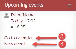As you can see from the image, we have scheduled the event on 27-Jul-15, that s why the 27 on Monday is highlighted. 1) Hover with your mouse over the highlighted day. In this case it s 27.