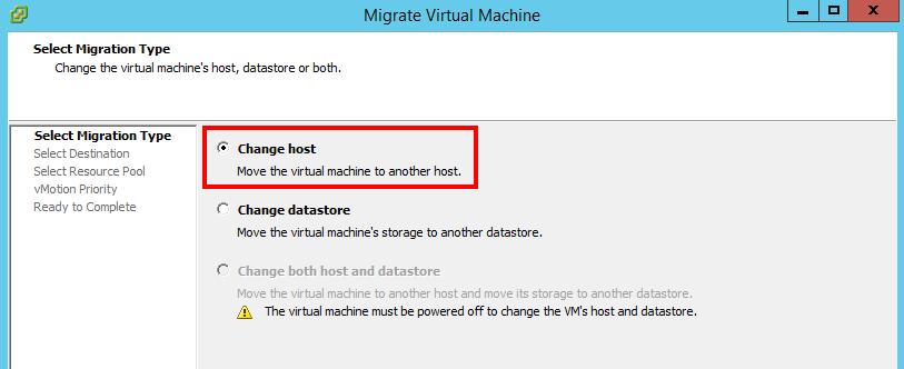 VMware vmotion VMware vmotion allows for the live migration of running virtual machines from one physical ESXi server to another, with no downtown.