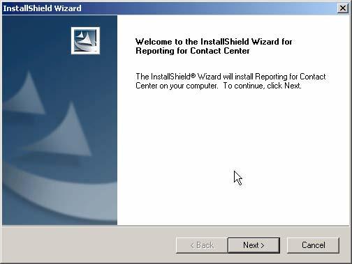 Figure 3: InstallShield Windows Installer Configuration Dialog Box 10. The Welcome dialog box appears. See Figure 4: InstallShield Wizard Start Dialog Box.