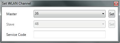 versions of the TRX base station Current wireless channel 3.3 Change the IP address of the TRX base station Select the context menu and go to Setup > Set IP Address.