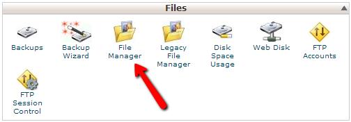 Uploading a Template Package via CPanel (FTP) I. Log in to Cpanel and open File Manager II. III. IV.