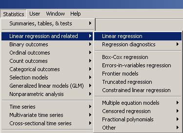 Regression A regression attempts to explain the relationship between one or more independent variables and a dependent variable. A line (or curve) will be produced that best fits a single set of data.