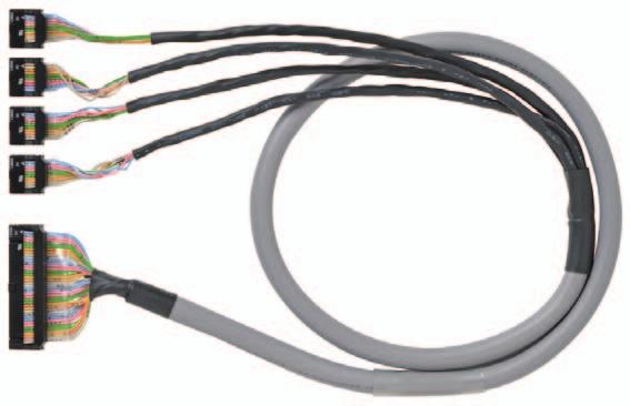 Cables for PLC Interface PRVC-8-@-F Cables selection List Model number PRV-4-0C PRV-4-00C PRV-4-300C PRV-4-500C PRV-4-@@@C PRV-4-@@@IMC PRV-4-@@@IFC Cable to connect CJ to 4 PRVC-8-@-F Output To be