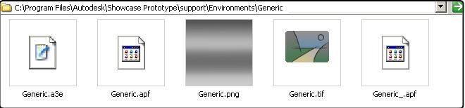 After: <?xml version="1.0" encoding="utf-8"?> <environment_description name="testenviro" image="generic.tif"> Figure28: Generic environment s folder contents.