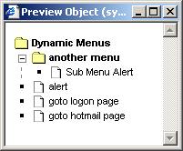 Preview your menu page You are now ready to preview your menu screen.