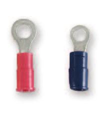 RING TERMINALS SPADE TERMINALS Insulation 05722 22-18 Ring 4-6 PVC Bag of 100 1 1 lb. 05720 22-18 Ring 6-8 PVC Bag of 100 1 1 lb.