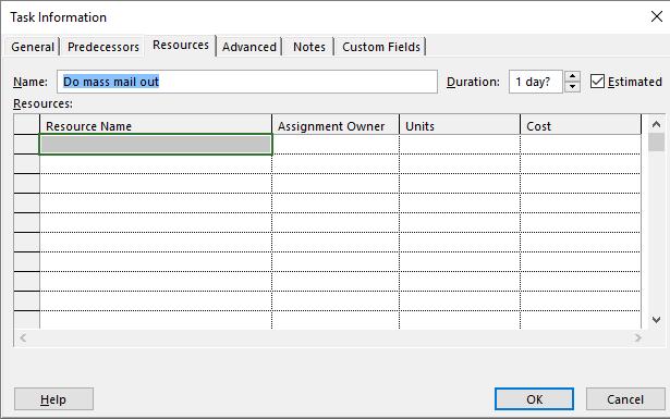 Microsoft Project 2016 Foundation - Page 76 Click in the Resource
