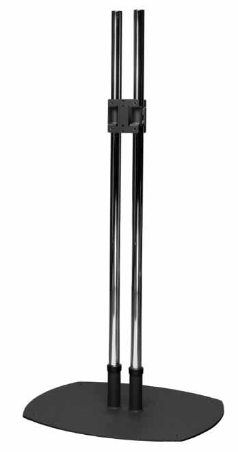 For Rental & Staging PSD-CS Floor Stand with Back-To-Back Flat-Panel Mount Adapter DESCRIPTION The PSD-CS floor stand