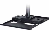 Mounts to ceiling or truss with PCC PBM PBM Series Projector Mounts PBM-LPS1 Dual Stacker For Medium & Large Projectors