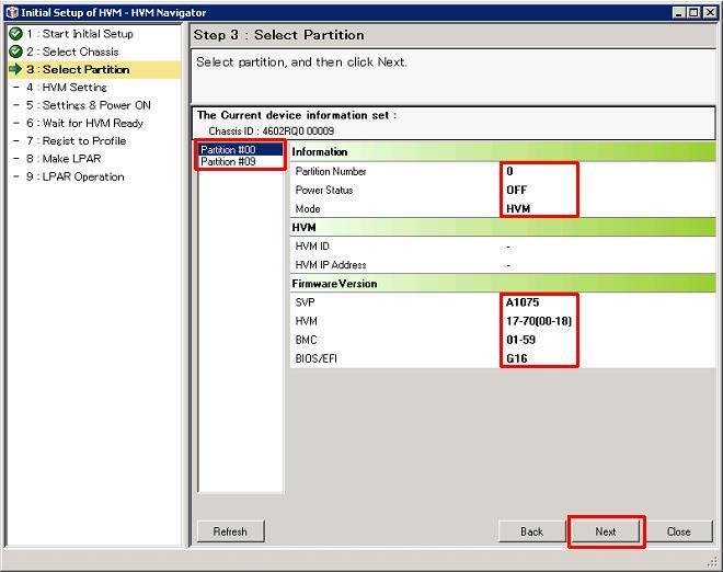 Select Partition On Select Partition page, follow the steps below. 1.