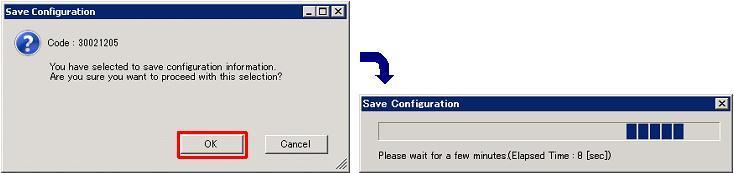 Saving HVM configuration To save the HVM configuration on the HVM console window, follow the steps below. 1.