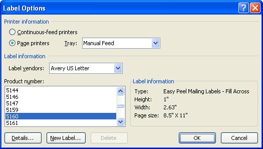 Create Mailing Labels from Excel file 1. Open Microsoft Word. 2. Click Mailings Start Mail Merge Labels.