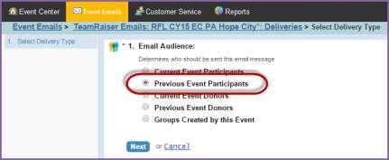 d. If you prefer to send the email at a later time, you can schedule the delivery of the message. Under Related Actions (left hand side of the page), click Schedule. i.