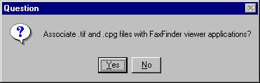 Chapter 2: FaxFinder Client Software Configuration 6.