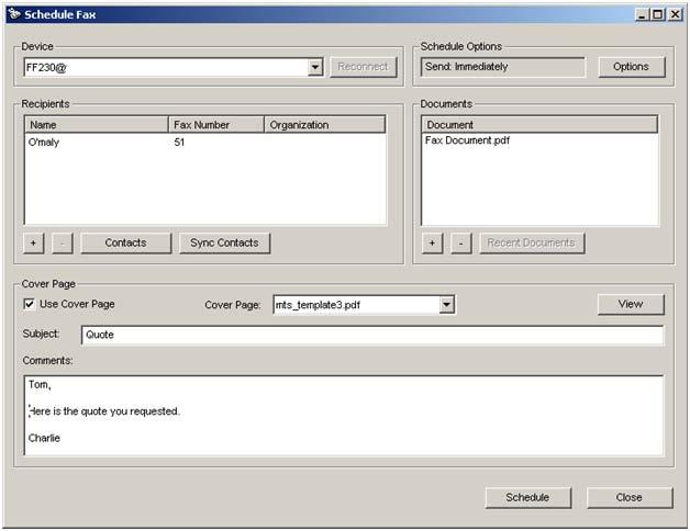 Chapter 5 FaxFinder Operation There are several ways to send faxes through a FaxFinder. Which methods are available to you depend on how your administrator set up the unit.
