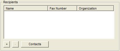 Chapter 5: FaxFinder Operation Fax Receipt Select when you want a receipt for this fax.