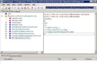4.4.2 Migration Tool Configuration using XML The configuration of the Migration Tool need not be completed using the GUI.