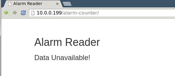 Alarm Counter Alarm-counter/flush.html Clears data for a tenant or all tenants. This is a passive page. It has to be redirected from the above two pages.