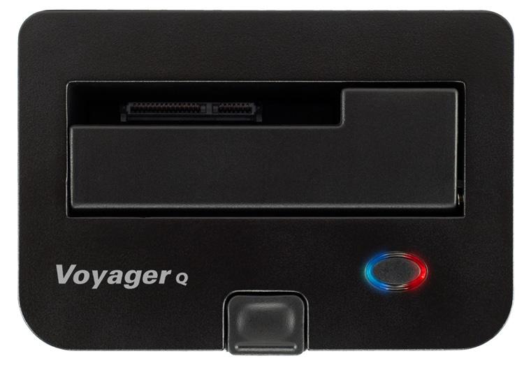 Ports & Interfaces Familiarize yourself with the connections on your Voyager Q SATA Hard Drive Docking Solution.