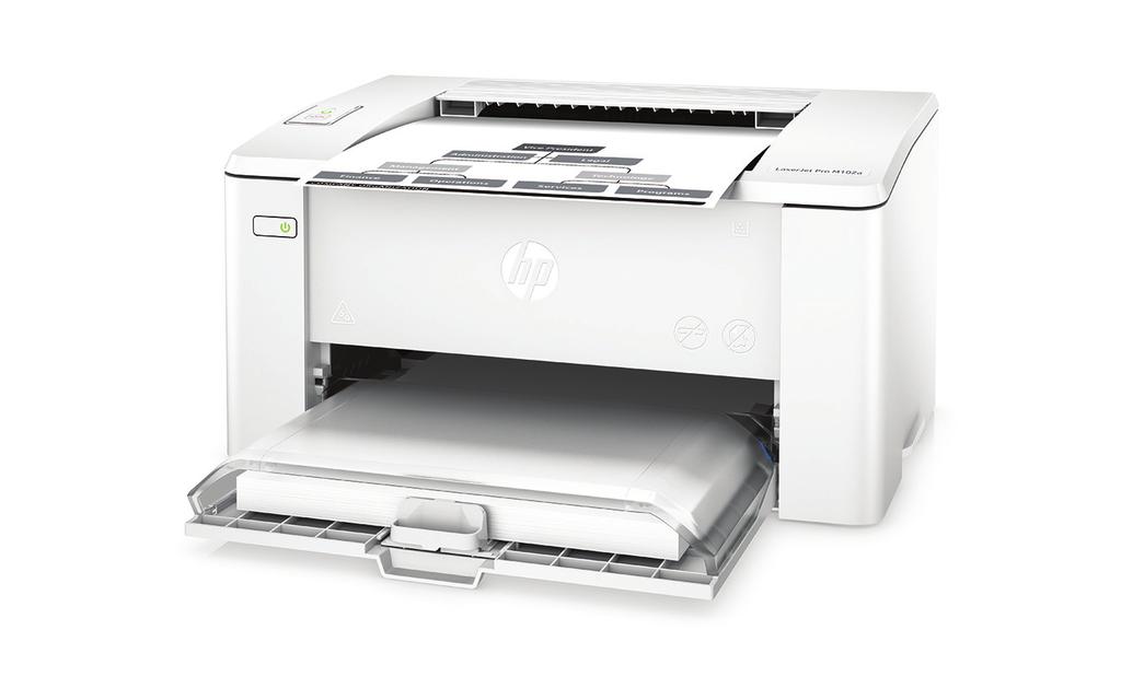 Data sheet HP LaserJet Pro M02 Printer series Simple printing. Simply done.