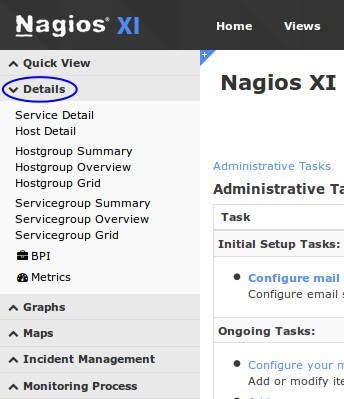 The Industry Standard in IT Infrastructure Monitoring Purpose This document explains how to utilize the different features of the Nagios XI interface to view detail information about hosts and