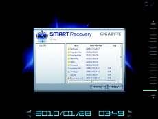 4-6 SMART Recovery With SMART Recovery, users can quickly create backups of changed data iles (Note 1) or copy iles from a speciic backup on PATA and SATA hard drives (partitioned on NTFS ile system)