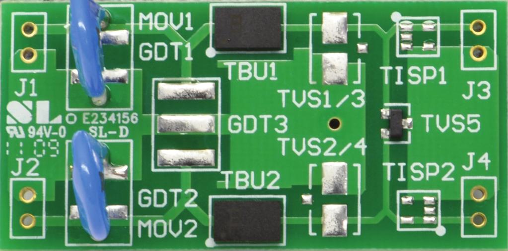Handling ransient hreats in RS-485 Systems Bourns Evaluation Boards wo evaluation board options are available to designers when evaluating the bidirectional Bourns BU-CA HSP Series.