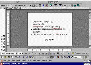 30 Microsoft PowerPoint 2000 Lesson 1-13: Moving Around in Your Presentations Figure 1-25 Along with the keyboard, the horizontal scroll bar is one of the main ways to move around in your