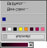 86 Microsoft PowerPoint 2000 Lesson 3-7: Changing the Background of Your Slides Figure 3-11 The Background dialog box. Figure 3-12 The Gradient tab of the Fill Effects dialog box.