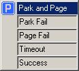 Callflow Actions: Telephony Actions Park Fail This result connection is used by the call if call park fails. Call park can fail if all 10 of the park slots are in use.