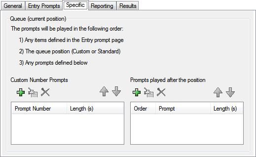 Callflow Actions: Queue Actions 7.12.2 Queue Position The Queue Position action plays to the callers their position within the queue of calls for a hunt group.