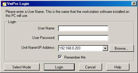 Using the Voicemail Pro Client: Logging in to the Voicemail Pro Server To connect to a voicemail server, select Online. Enter the name and password for an administrator account.