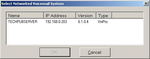 Note: If you are connecting to a voicemail server installed on Unified Communications Module, see Accessing UC Module Voicemail Pro 15.