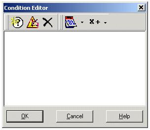 Conditions: 3.1 Using the Condition Editor You can add elements conditions. 59 to existing conditions, change the logic 60 of a condition and delete 60 elements and To start the Condition Editor: 1.