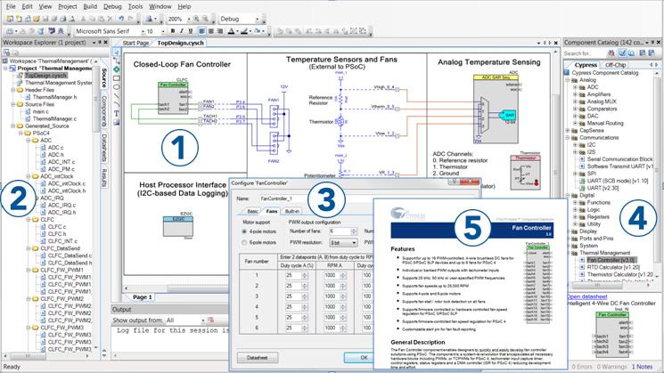 Introduction 1.3.1 PSoC Creator PSoC Creator is a free Windows-based Integrated Design Environment (IDE).