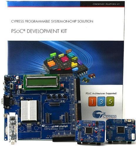 capability Processor modules for PSoC 1, PSoC 3 & PSoC 5 development Expansion board ports for