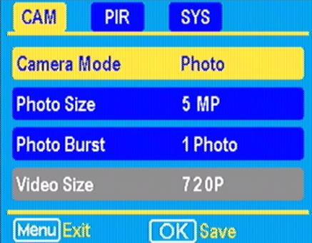 Customizing the camera settings: Your camera is set to function with the default settings without any further customization. However, you will likely want to at very least set the clock and date.