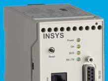INSYS Modem, ISDN Modem, ISDN Modem technology is a proven solution for remote maintenance and monitoring of plant and machinery for many years.