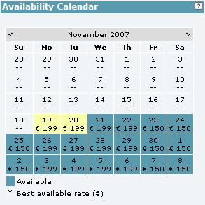 Price fields: Changes the background colour of the price fields. Light beige in the below example.