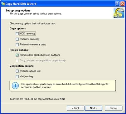 Hard Disk Manager 2008 Professional 22 User Manual To launch the Copy Hard Disk Wizard, click the Maintenance button of the Express Launcher and select Hard Disk Migration.