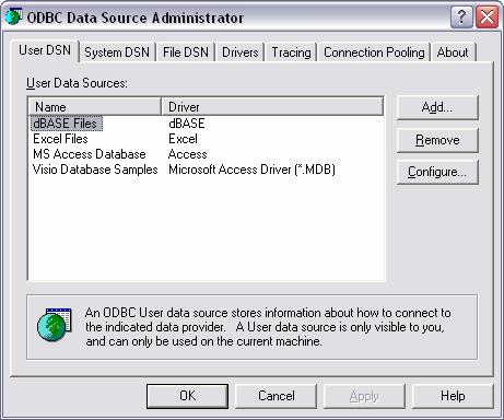 Installation of MyODBC Database Connector: Open DataBase Connectivity (ODBC) is a standardized interface which may be used to access a database from an application.
