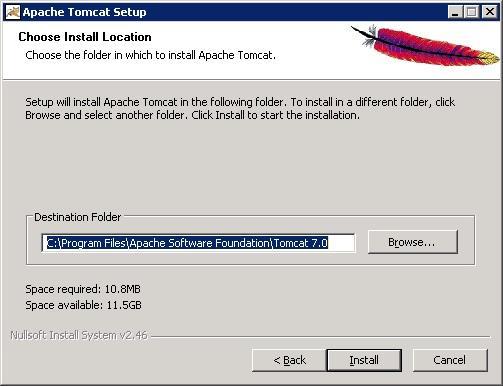 installed as the Tomcat installer can incorrectly select the 32- bit installation.