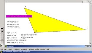 Measure BAC. After all three points are chosen in the correct order, select Angle. The measure of BAC will appear on the screen. Figure SP13 9.